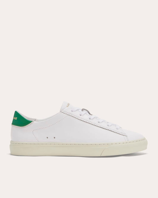 The Day Sneaker | White / Grass Green